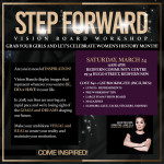Step Forward: Vision Board Workshop [March 2018]
